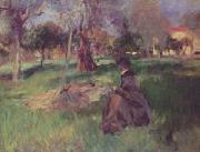 John Singer Sargent In the Orchard Sweden oil painting artist